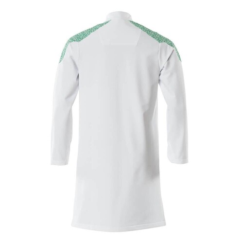 Mantel, ULTIMATE STRETCH Kittel / Gr.  4XL, Weiß/Grasgrün Produktbild Additional View 1 L