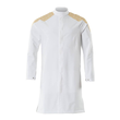 Mantel, ULTIMATE STRETCH Kittel / Gr.  4XL, Weiß/Currygelb Produktbild