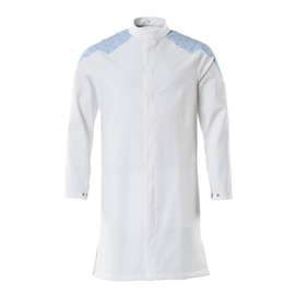 Mantel, ULTIMATE STRETCH Kittel / Gr.  M, Weiß/Azurblau Produktbild