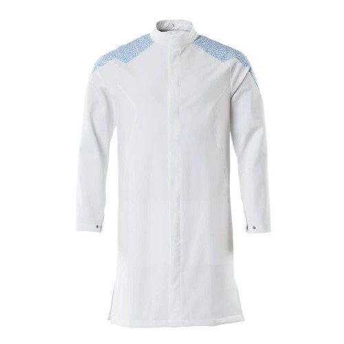 Mantel, ULTIMATE STRETCH Kittel / Gr.  M, Weiß/Azurblau Produktbild