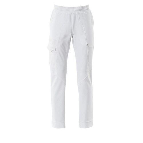 Hose, Schenkeltaschen, ULTIMATE STRETCH  / Gr. 82L, Weiß Produktbild Front View L