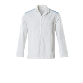 Jacke / Gr. 2XL, Weiß/Azurblau Produktbild