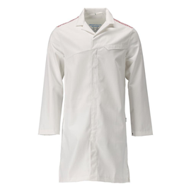 Mantel Kittel / Gr. 3XL,  Weiß/Verkehrsrot Produktbild