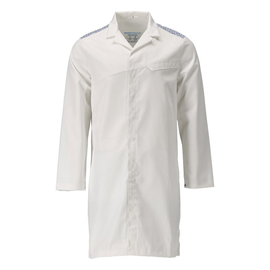Mantel Kittel / Gr. 3XL, Weiß/Azurblau Produktbild