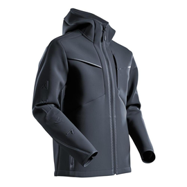 Soft Shell Jacke,Kapuze,moderne  Passform / Gr. XS, Schwarzblau Produktbild