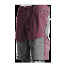 Shorts, Stretch, geringes Gewicht / Gr.  29C49, Bordeaux/Anthrazitgrau Produktbild