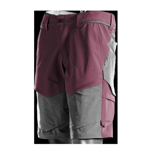 Shorts, Stretch, geringes Gewicht / Gr.  29C51, Bordeaux/Anthrazitgrau Produktbild Front View L
