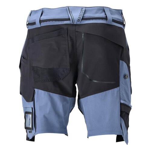 Shorts, Stretch, geringes Gewicht / Gr.  29C49, Steinblau/Schwarzblau Produktbild Additional View 2 L