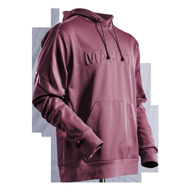 Fleece Kapuzensweatshirt mit  MASCOT-Logo / Gr. L, Bordeaux Produktbild