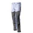 Hose, Knietaschen, Stretch, leicht /  Gr. 76C46, Weiß/Anthrazitgrau Produktbild