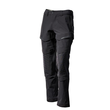 Hose, Knietaschen, Stretch, leicht /  Gr. 90C47, Schwarz Produktbild