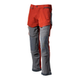 Hose, Knietaschen, Stretch, leicht /  Gr. 82C62, Herbstrot/Anthrazitgrau Produktbild
