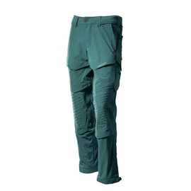 Hose, Knietaschen, Stretch, leicht /  Gr. 82C64, Waldgrün Produktbild