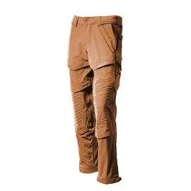 Hose, Knietaschen, Stretch, leicht /  Gr. 82C46, Nussbraun Produktbild