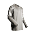 T-Shirt, Langarm, moderne Passform /  Gr. M, Silbergrau Produktbild