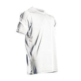 T-Shirt, moderne Passform / Gr. 5XL,  Weiß Produktbild