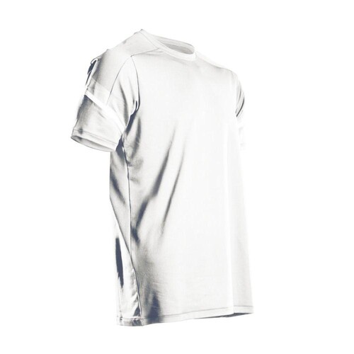T-Shirt, moderne Passform / Gr. 5XL,  Weiß Produktbild Front View L
