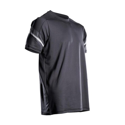 T-Shirt, moderne Passform / Gr. XS,  Schwarz Produktbild Front View L