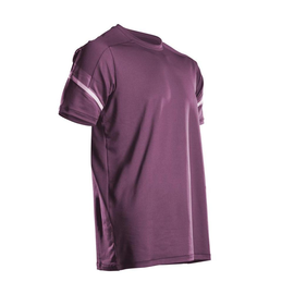 T-Shirt, moderne Passform / Gr. 5XL,  Bordeaux Produktbild