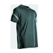 T-Shirt, moderne Passform / Gr. L,  Waldgrün Produktbild