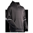 Fleece Kapuzensweatshirt / Gr. M,  Schwarz Produktbild