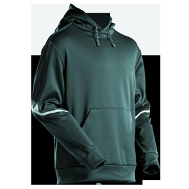 Fleece Kapuzensweatshirt / Gr. M,  Waldgrün Produktbild