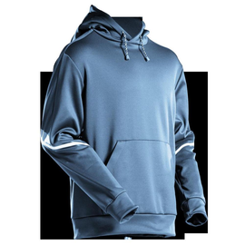 Fleece Kapuzensweatshirt / Gr. M,  Steinblau Produktbild