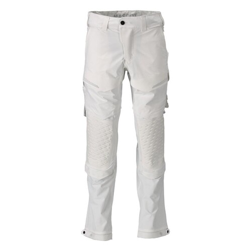 Hose mit Knietaschen, Damen / Gr.  82C42, Weiß Produktbild Front View L
