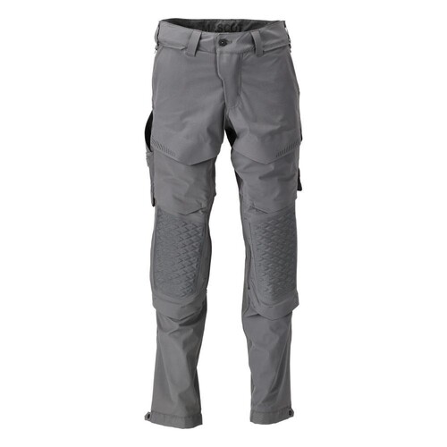 Hose mit Knietaschen, Damen / Gr.  76C38, Anthrazitgrau Produktbild Front View L