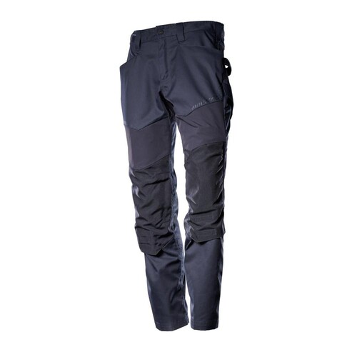 Hose mit Knietaschen / Gr. 76C58,  Schwarzblau Produktbild Front View L
