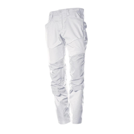Hose mit Knietaschen / Gr. 76C58, Weiß Produktbild