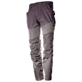Hose mit Knietaschen / Gr. 82C52,  Bordeaux/Anthrazitgrau Produktbild