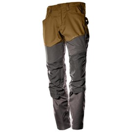 Hose mit Knietaschen / Gr. 82C52,  Nussbraun/Schwarz Produktbild
