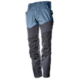 Hose mit Knietaschen / Gr. 90C60,  Steinblau/Schwarzblau Produktbild