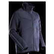 Fleecepullover mit Reißverschluss  Microfleecejacke / Gr. 4XL, Schwarzblau Produktbild