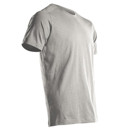 T-Shirt, moderne Passform / Gr. 4XL,  Silbergrau Produktbild