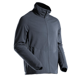 Microfleece Pullover mit Reißverschluss  Microfleecejacke / Gr. 3XL, Schwarzblau Produktbild