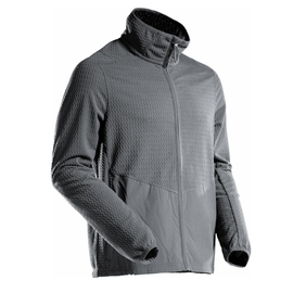 Microfleece Pullover mit Reißverschluss  Microfleecejacke / Gr. 3XL,  Anthrazitgrau Produktbild