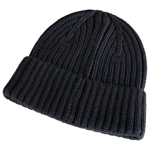 Strickmütze / Gr. ONE, Schwarzblau Produktbild Front View L