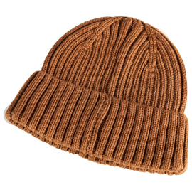 Strickmütze / Gr. ONE, Nussbraun Produktbild
