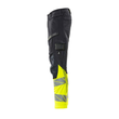 Hose mt Knietaschen, ULTIMATE STRETCH /  Gr. 82C47, Schwarzblau/Hi-vis Gelb Produktbild Additional View 1 S