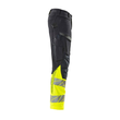 Hose mt Knietaschen, ULTIMATE STRETCH /  Gr. 82C47, Schwarzblau/Hi-vis Gelb Produktbild Additional View 3 S