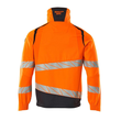 Jacke, Stretch-Einsätze Arbeitsjacke /  Gr. 4XL, Hi-vis Orange/Schwarzblau Produktbild Additional View 2 S