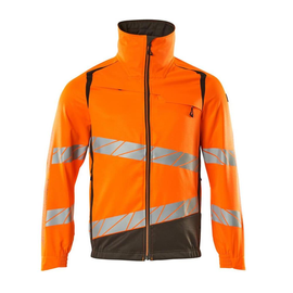 Jacke, Stretch-Einsätze Arbeitsjacke /  Gr. 4XL, Hi-vis Orange/Dunkelanthrazit Produktbild