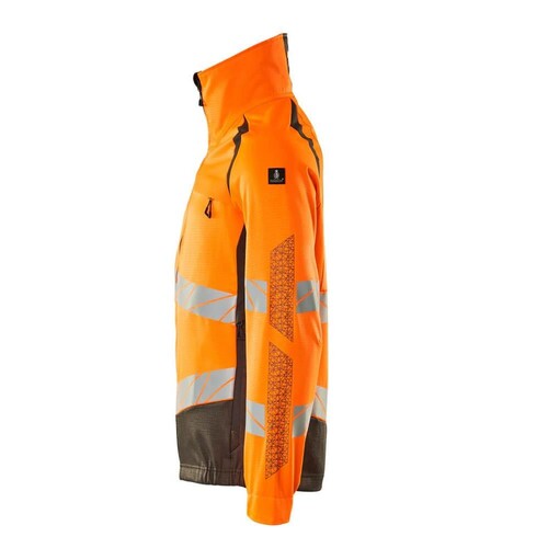 Jacke, Stretch-Einsätze Arbeitsjacke /  Gr. 4XL, Hi-vis Orange/Dunkelanthrazit Produktbild Additional View 1 L