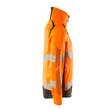 Jacke, Stretch-Einsätze Arbeitsjacke /  Gr. 4XL, Hi-vis Orange/Dunkelanthrazit Produktbild Additional View 3 S