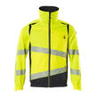 Jacke, Stretch-Einsätze Arbeitsjacke /  Gr. 4XL, Hi-vis Gelb/Schwarzblau Produktbild