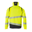 Jacke, Stretch-Einsätze Arbeitsjacke /  Gr. 4XL, Hi-vis Gelb/Schwarzblau Produktbild Additional View 2 S