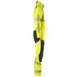 Overall, Knietaschen, Stretch-Einsätze  Kombination / Gr. XL, Hi-vis  Gelb/Schwarzblau Produktbild Additional View 3 S
