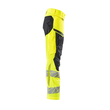 Hose, Damen,DIAMOND,  Knietaschen,Stretch / Gr. 82C54, Hi-vis  Gelb/Schwarzblau Produktbild Additional View 3 S